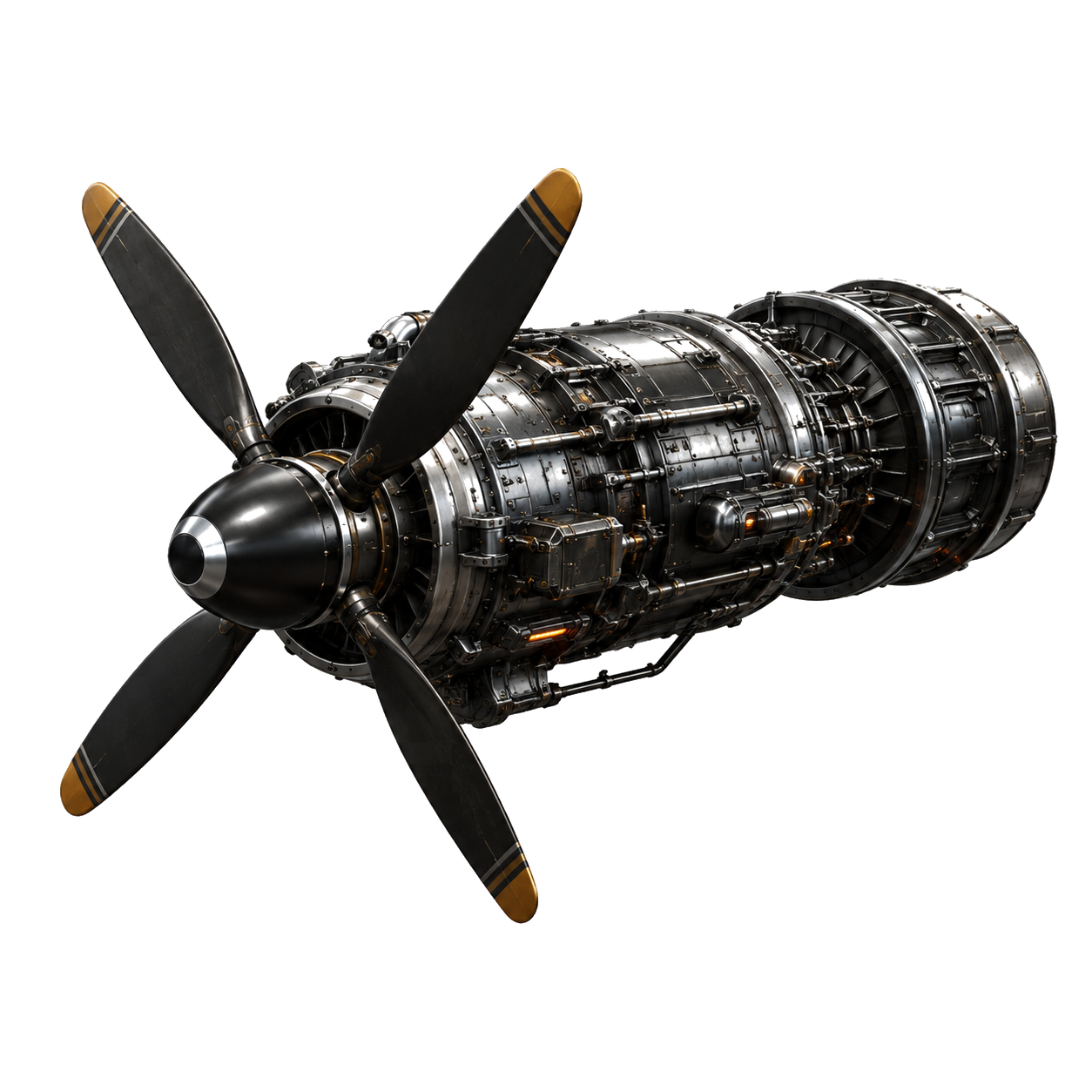 Turboprop aircraft engine